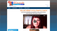 Desktop Screenshot of nemet-nyelvtanulas.net
